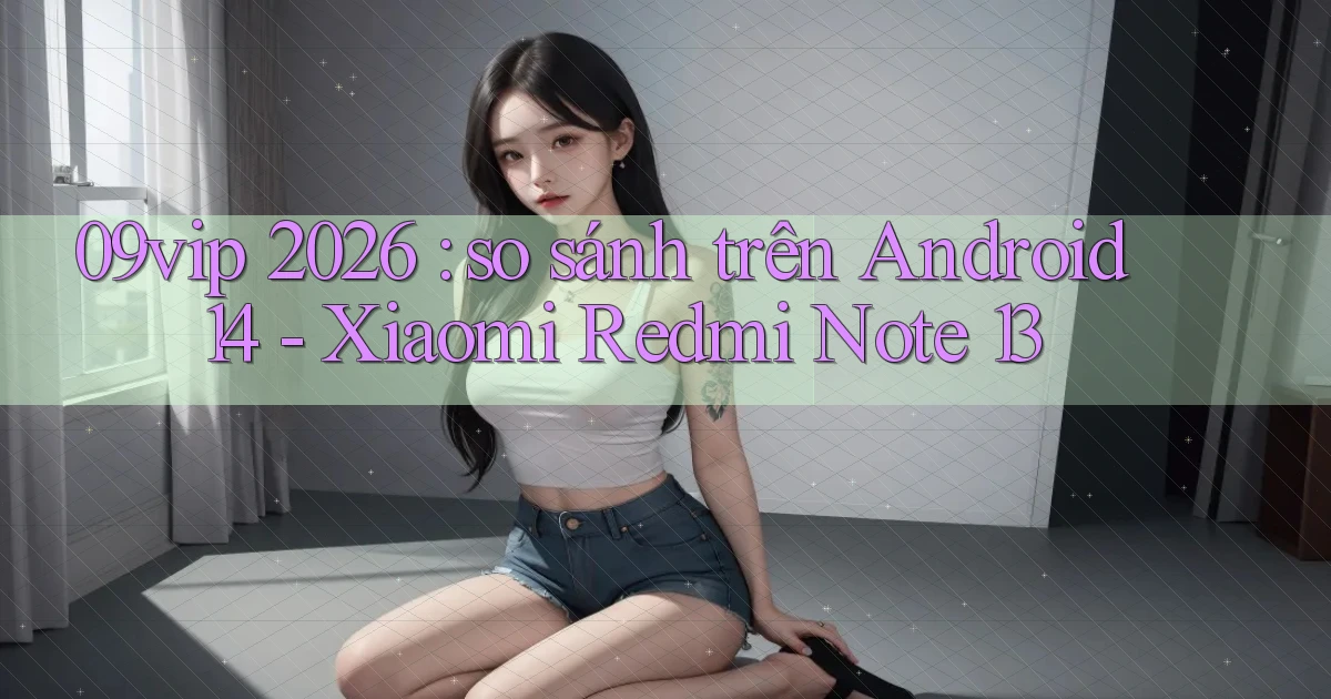 09vip 2026 so sánh trên Android 14   Xiaomi Redmi Note 13