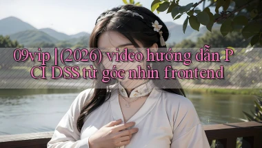 09vip (2026) video hướng dẫn PCI DSS từ góc nhìn frontend