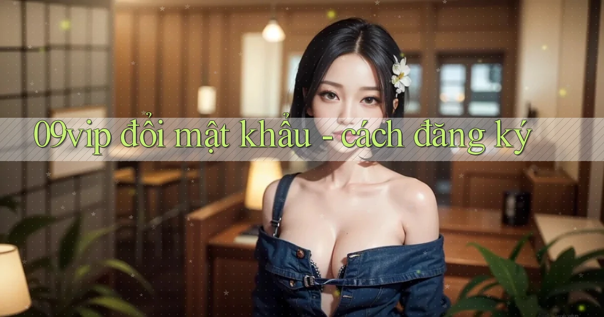 09vip đổi mật khẩu   cách đăng ký
