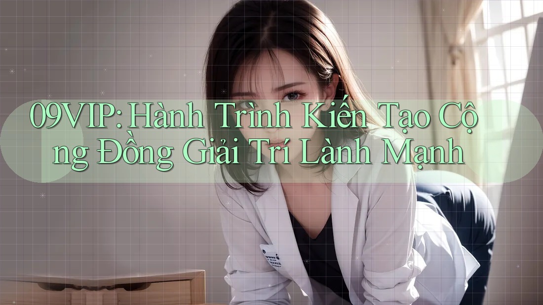 09VIP: Hành Trình Kiến Tạo Cộng Đồng Giải Trí Lành Mạnh 09VIP: Hành Trình Kiến Tạo Cộng Đồng Giải Trí Lành Mạnh