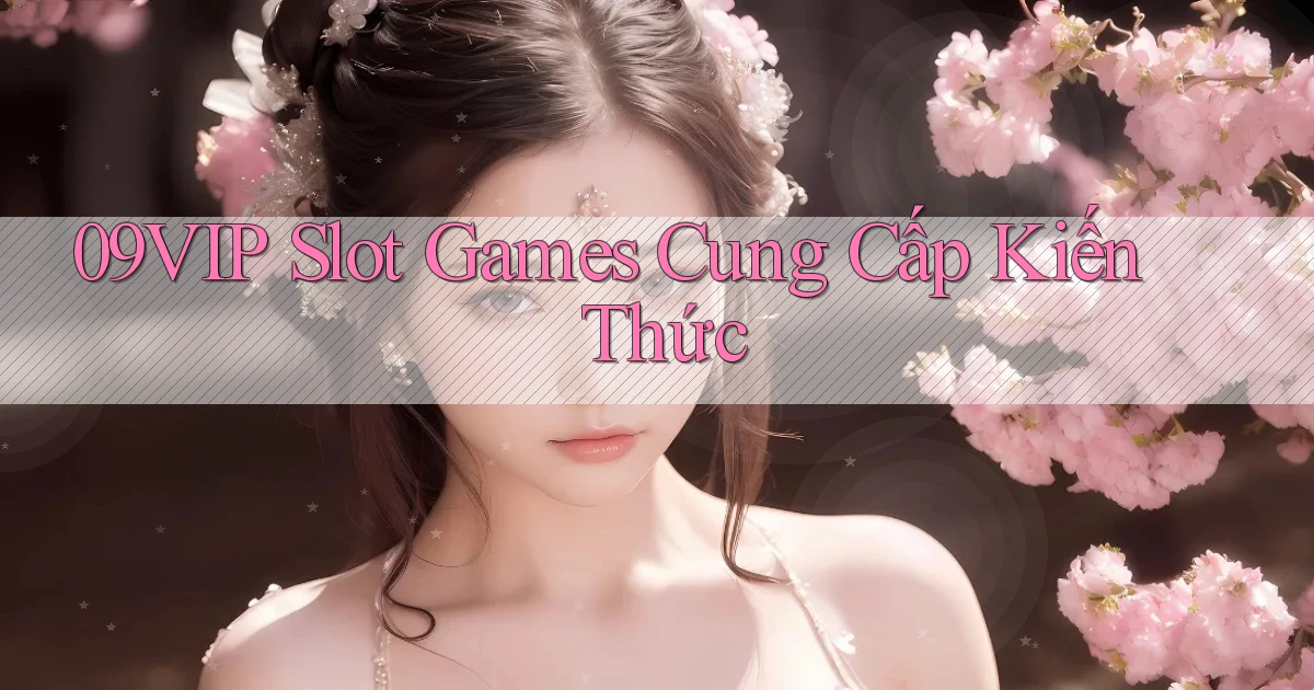 09vip  slot games cung cấp kiến thức