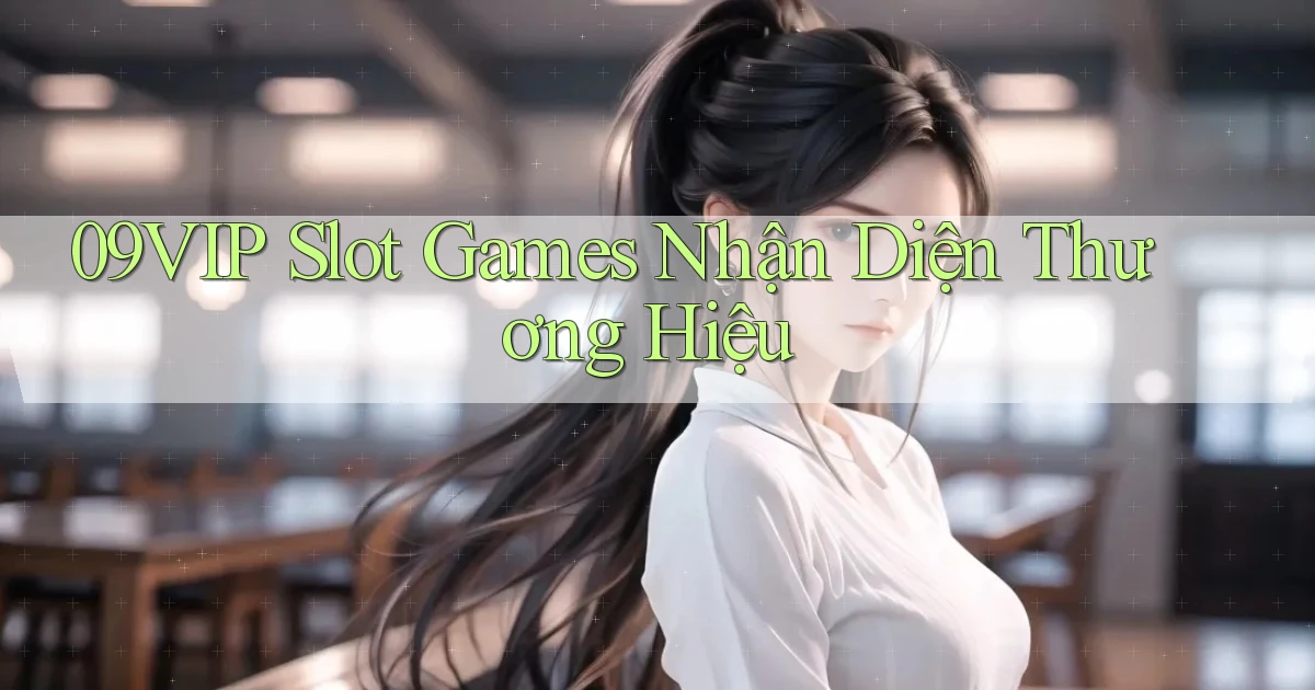 09vip  slot games nhận diện thương hiệu