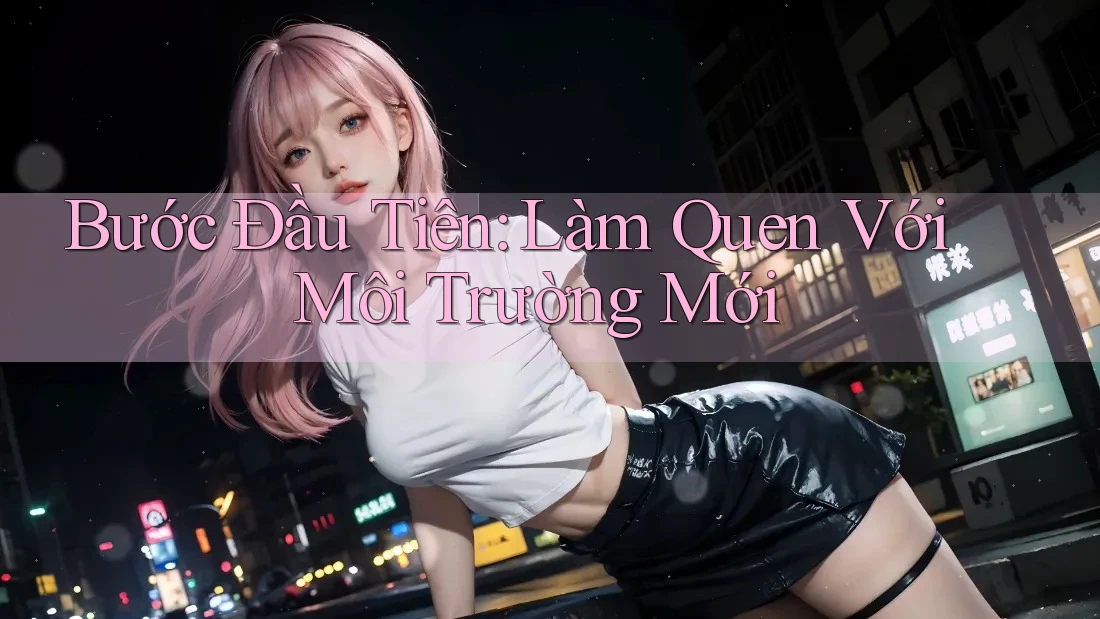 Bước Đầu Tiên: Làm Quen Với Môi Trường Mới Bước Đầu Tiên: Làm Quen Với Môi Trường Mới