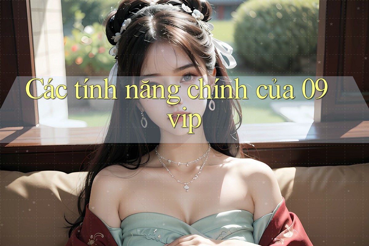 Các tính năng chính của 09vip Các tính năng chính của 09vip