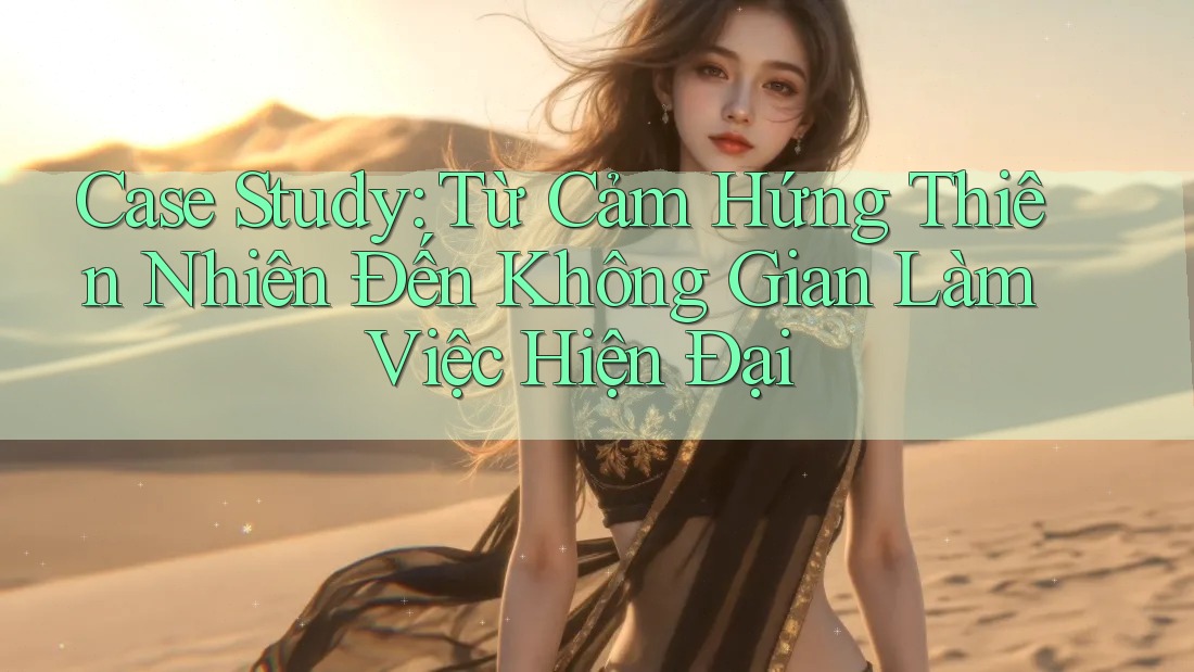 Case Study: Từ Cảm Hứng Thiên Nhiên Đến Không Gian Làm Việc Hiện Đại Case Study: Từ Cảm Hứng Thiên Nhiên Đến Không Gian Làm Việc Hiện Đại