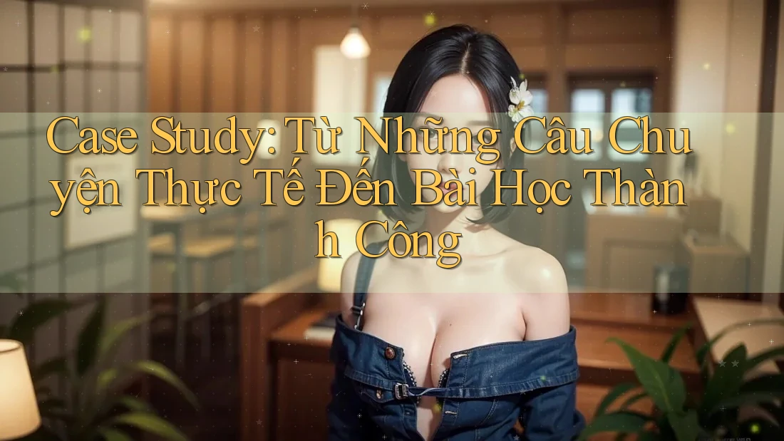Case Study: Từ Những Câu Chuyện Thực Tế Đến Bài Học Thành Công Case Study: Từ Những Câu Chuyện Thực Tế Đến Bài Học Thành Công