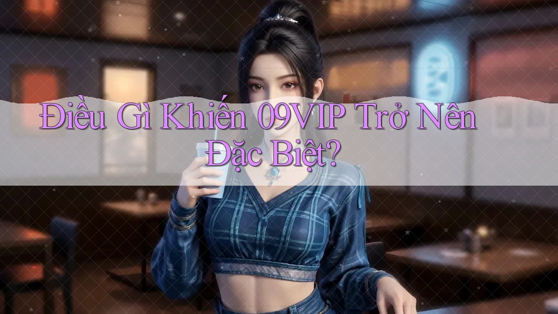 Điều Gì Khiến 09VIP Trở Nên Đặc Biệt? Điều Gì Khiến 09VIP Trở Nên Đặc Biệt?