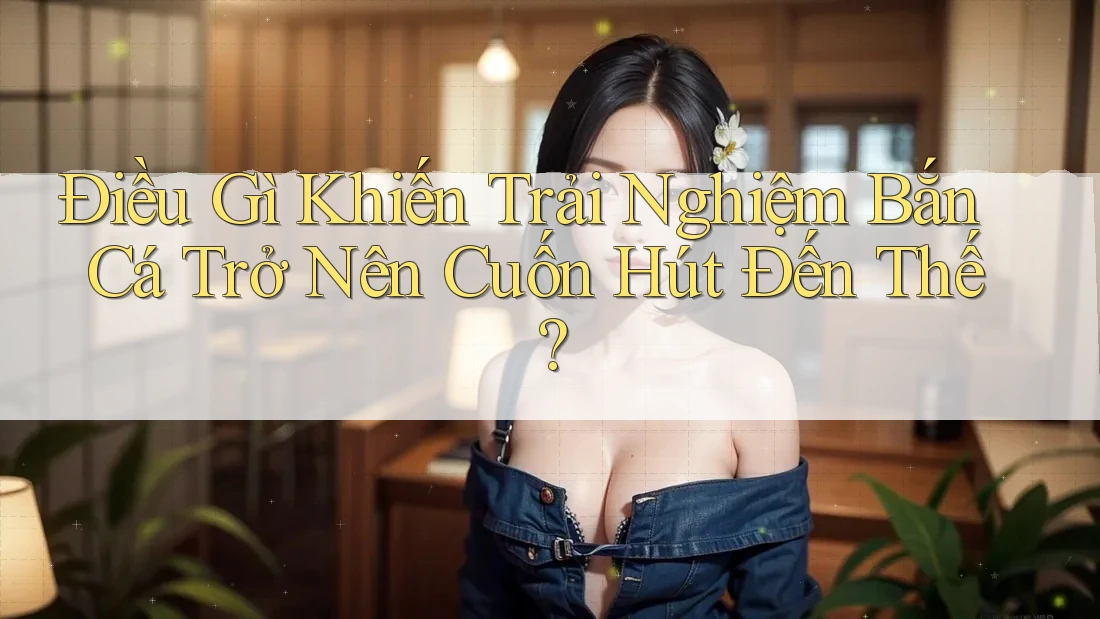 Điều Gì Khiến Trải Nghiệm Bắn Cá Trở Nên Cuốn Hút Đến Thế? Điều Gì Khiến Trải Nghiệm Bắn Cá Trở Nên Cuốn Hút Đến Thế?