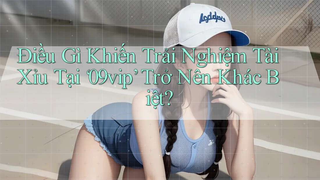 Điều Gì Khiến Trải Nghiệm Tài Xỉu Tại ‘09vip’ Trở Nên Khác Biệt? Điều Gì Khiến Trải Nghiệm Tài Xỉu Tại ‘09vip’ Trở Nên Khác Biệt?