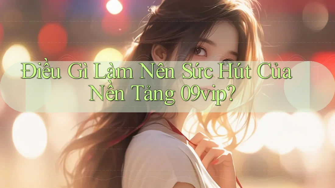Điều Gì Làm Nên Sức Hút Của Nền Tảng 09vip?