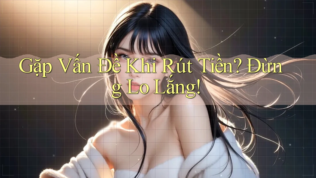 Gặp Vấn Đề Khi Rút Tiền? Đừng Lo Lắng! Gặp Vấn Đề Khi Rút Tiền? Đừng Lo Lắng!