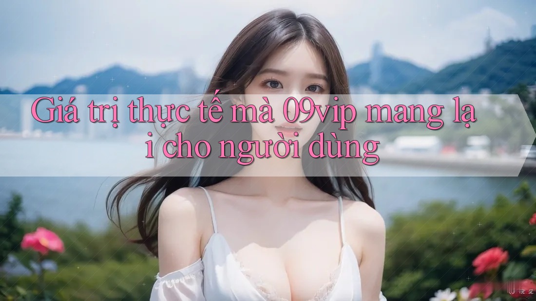 Giá trị thực tế mà 09vip mang lại cho người dùng Giá trị thực tế mà 09vip mang lại cho người dùng