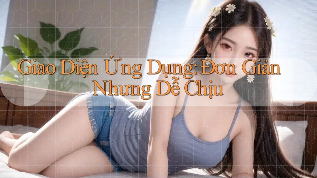 Giao Diện Ứng Dụng: Đơn Giản Nhưng Dễ Chịu Giao Diện Ứng Dụng: Đơn Giản Nhưng Dễ Chịu