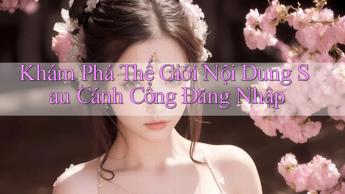 Khám Phá Thế Giới Nội Dung Sau Cánh Cổng Đăng Nhập Khám Phá Thế Giới Nội Dung Sau Cánh Cổng Đăng Nhập