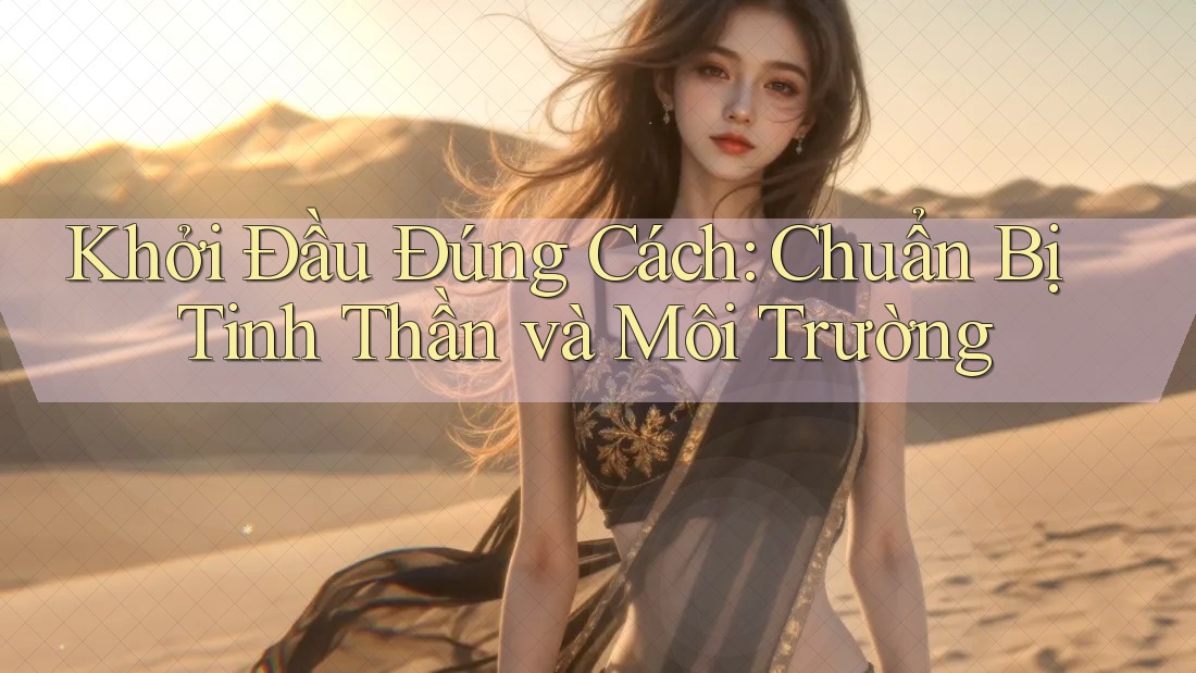 Khởi Đầu Đúng Cách: Chuẩn Bị Tinh Thần và Môi Trường Khởi Đầu Đúng Cách: Chuẩn Bị Tinh Thần và Môi Trường