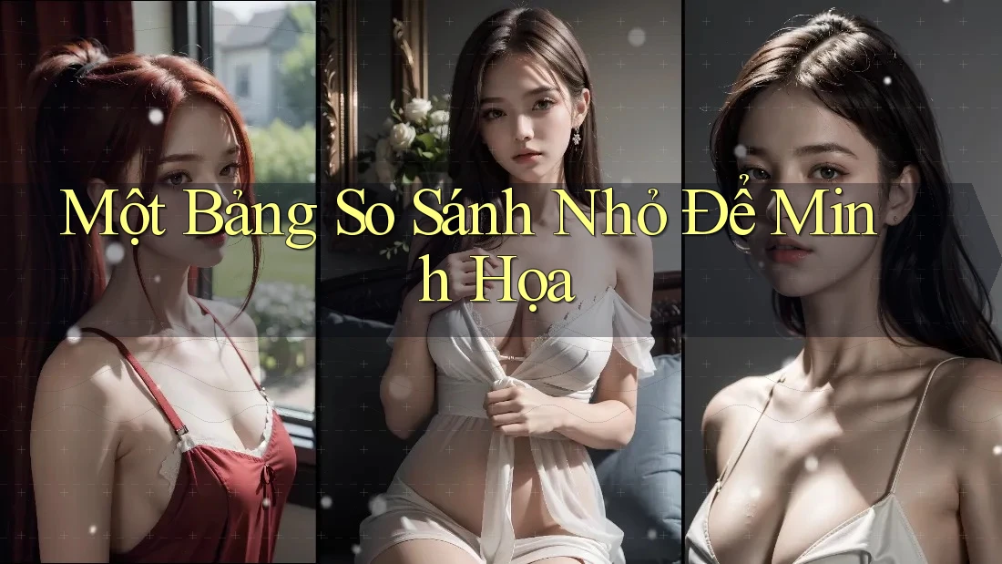 Một Bảng So Sánh Nhỏ Để Minh Họa Một Bảng So Sánh Nhỏ Để Minh Họa