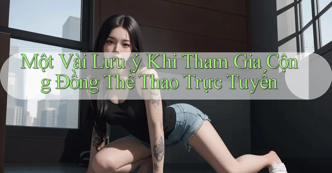 Một Vài Lưu ý Khi Tham Gia Cộng Đồng Thể Thao Trực Tuyến Một Vài Lưu ý Khi Tham Gia Cộng Đồng Thể Thao Trực Tuyến