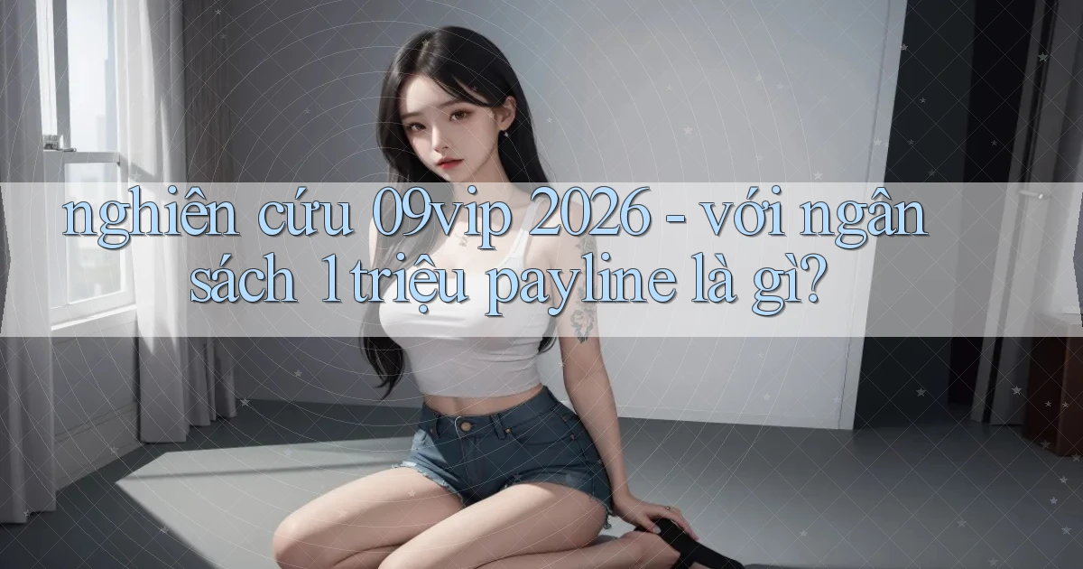 nghiên cứu 09vip 2026   với ngân sách 1 triệu payline là gì