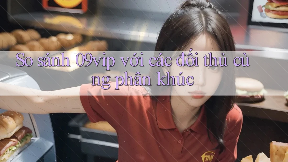 So sánh 09vip với các đối thủ cùng phân khúc So sánh 09vip với các đối thủ cùng phân khúc