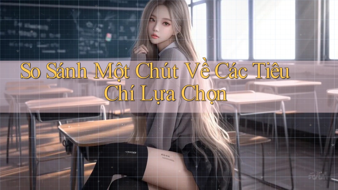 So Sánh Một Chút Về Các Tiêu Chí Lựa Chọn So Sánh Một Chút Về Các Tiêu Chí Lựa Chọn