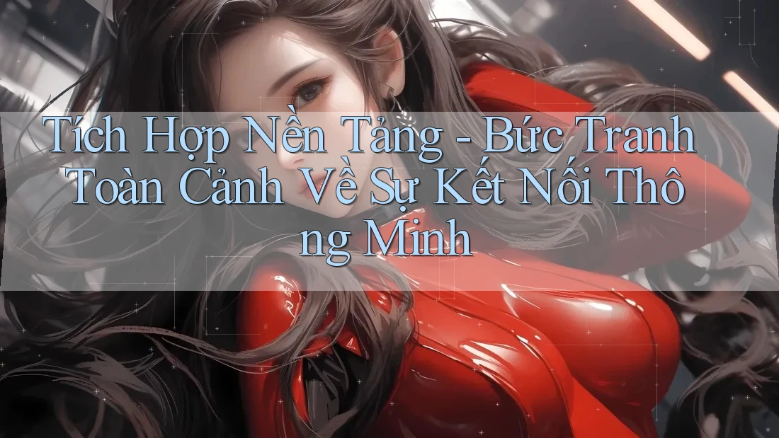 Tích Hợp Nền Tảng - Bức Tranh Toàn Cảnh Về Sự Kết Nối Thông Minh Tích Hợp Nền Tảng - Bức Tranh Toàn Cảnh Về Sự Kết Nối Thông Minh