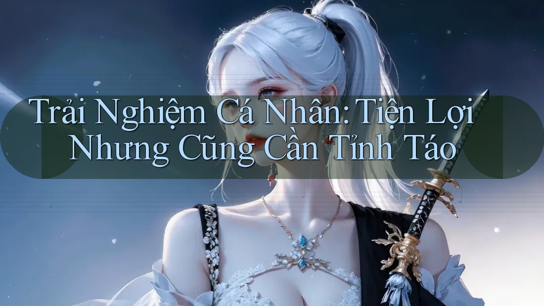 Trải Nghiệm Cá Nhân: Tiện Lợi Nhưng Cũng Cần Tỉnh Táo Trải Nghiệm Cá Nhân: Tiện Lợi Nhưng Cũng Cần Tỉnh Táo