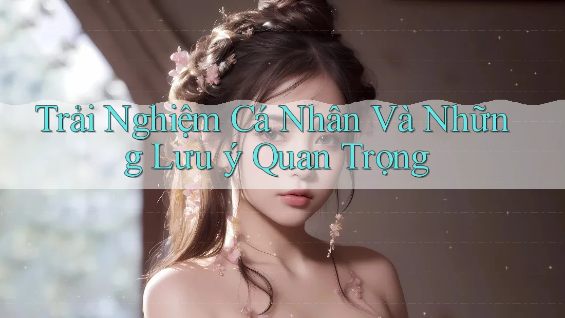 Trải Nghiệm Cá Nhân Và Những Lưu ý Quan Trọng Trải Nghiệm Cá Nhân Và Những Lưu ý Quan Trọng