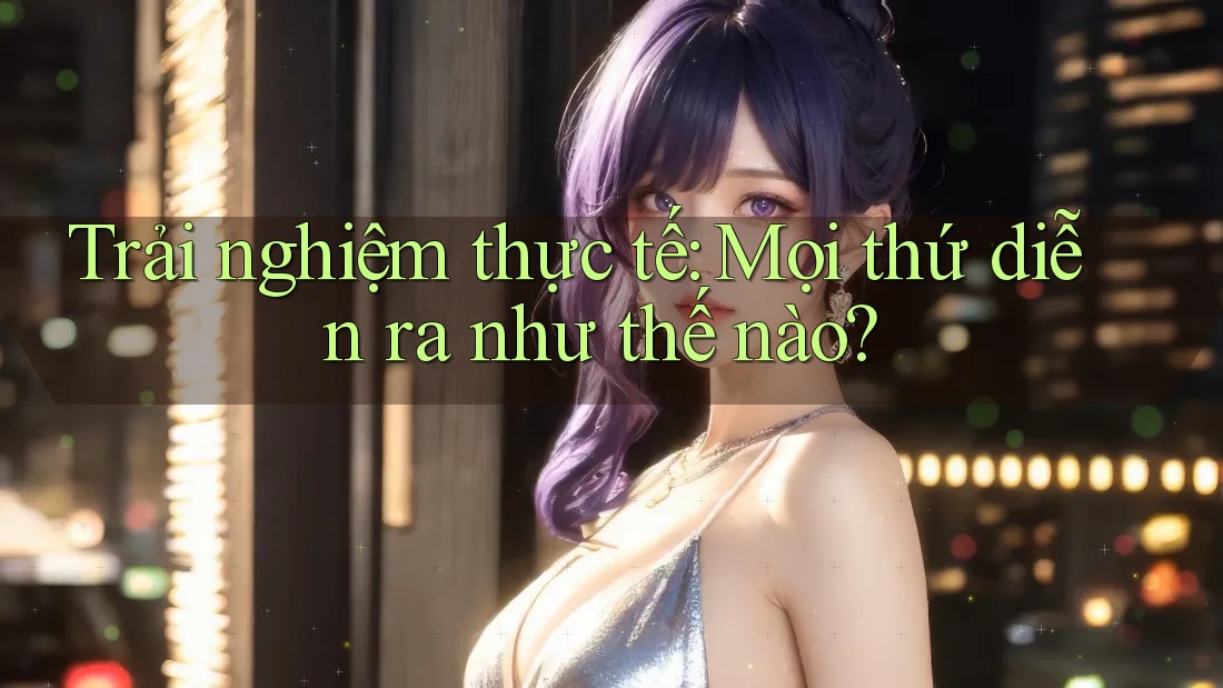 Trải nghiệm thực tế: Mọi thứ diễn ra như thế nào? Trải nghiệm thực tế: Mọi thứ diễn ra như thế nào?