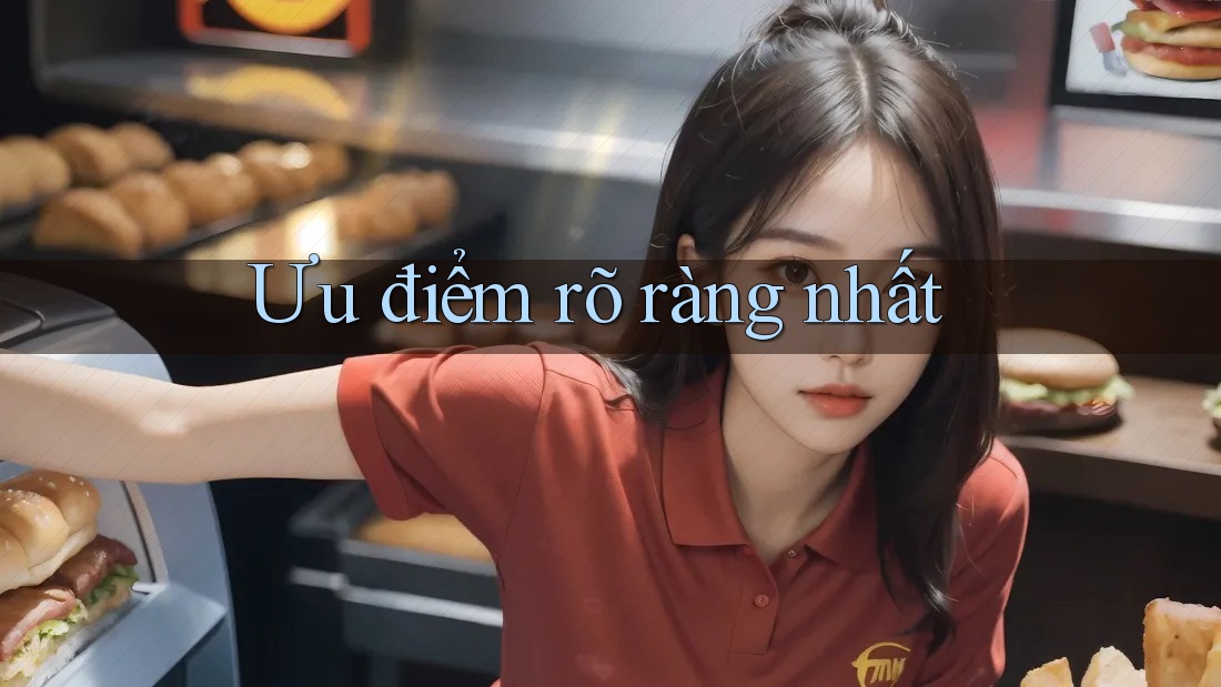 Ưu điểm rõ ràng nhất Ưu điểm rõ ràng nhất